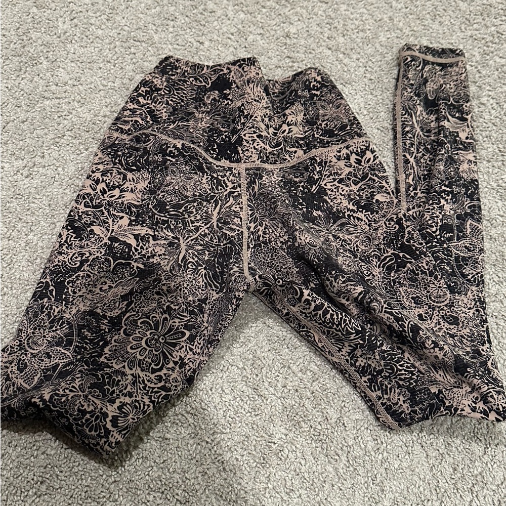 Colorful Koala high waisted nude black Patterned Leggings